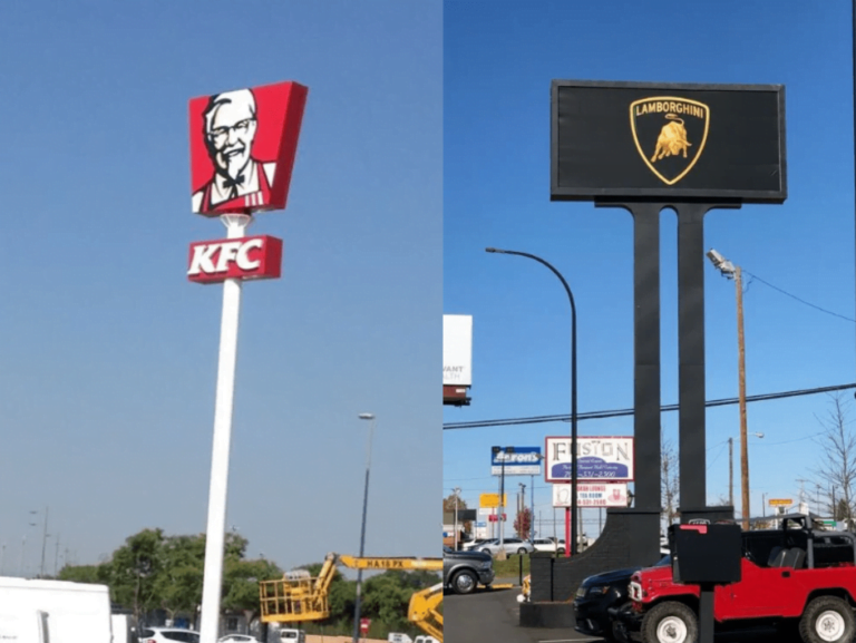 Pole Signages Image